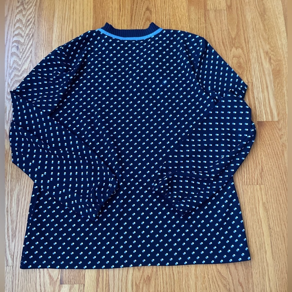 NWT! Talbots Navy Blue Dress Shirt - Picture 6 of 9